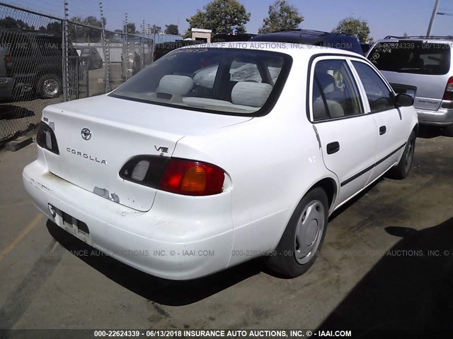 1NXBR12E4XZ216526 - 1999 TOYOTA COROLLA VE/CE/LE 白色 照片 4