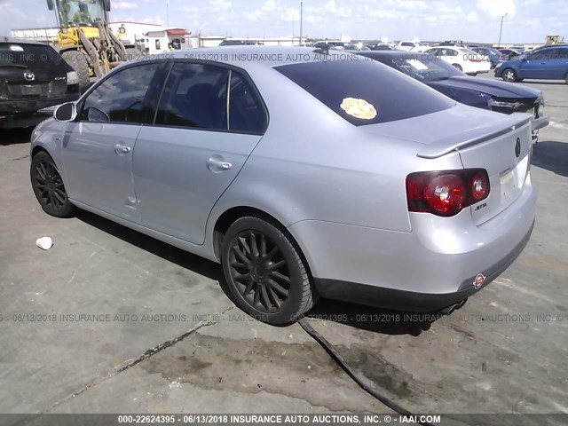 3VWRJ71K58M153055 - 2008 VOLKSWAGEN JETTA WOLFSBURG 银色 照片 3