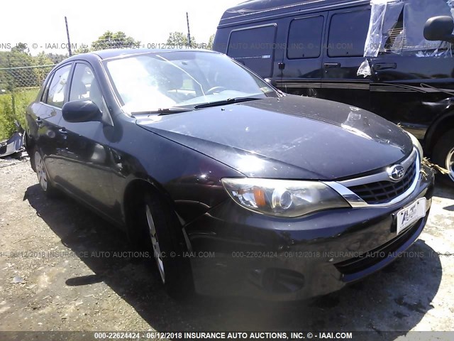 JF1GE61699H511720 - 2009 SUBARU IMPREZA 2.5I BLACK photo 1