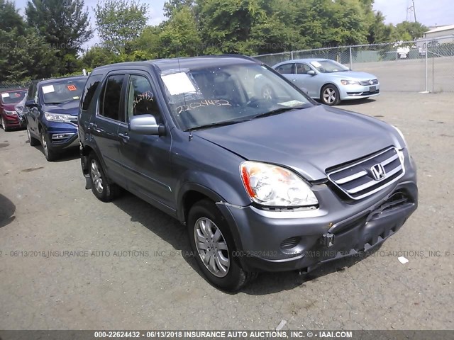 SHSRD78956U442816 - 2006 HONDA CR-V SE/EX GRAY photo 1