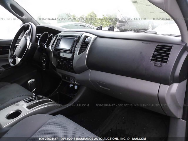 3TMJU4GNXEM162062 - 2014 TOYOTA TACOMA DOUBLE CAB PRERUNNER BLUE photo 5