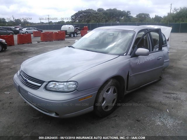 1G1NE52J7Y6127212 - 2000 CHEVROLET MALIBU LS ვერცხლისფერი ფოტო 2