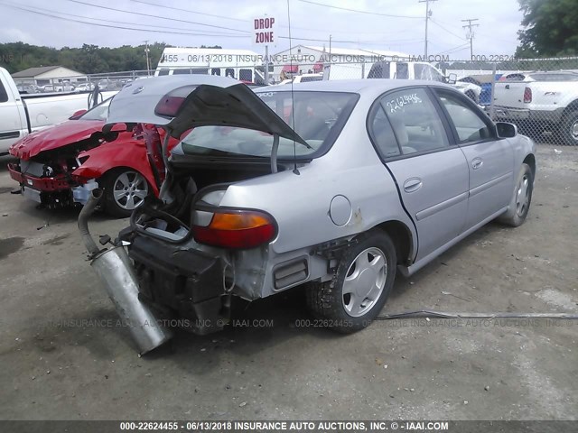 1G1NE52J7Y6127212 - 2000 CHEVROLET MALIBU LS ვერცხლისფერი ფოტო 4