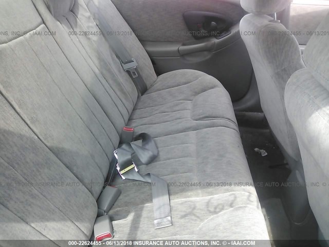 1G1NE52J7Y6127212 - 2000 CHEVROLET MALIBU LS ვერცხლისფერი ფოტო 8