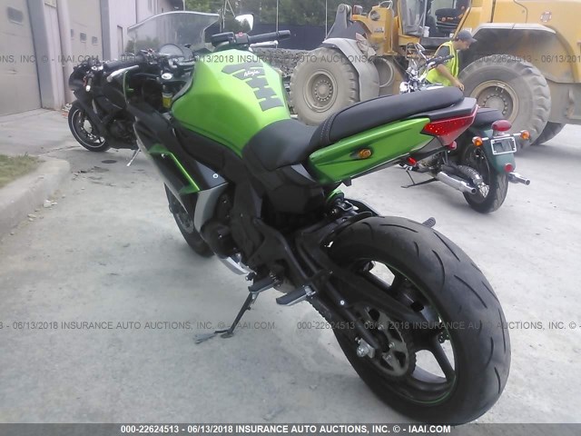 JKAEXEE15GDA20941 - 2016 KAWASAKI EX650 E GREEN photo 3