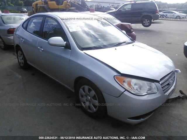 KMHDU46D59U595503 - 2009 HYUNDAI ELANTRA GLS/SE SILVER photo 1