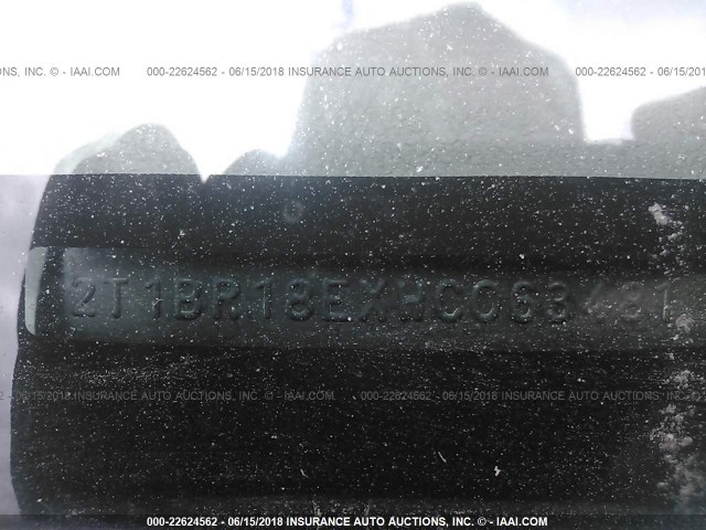 2T1BR18EXWC063481 - 1998 TOYOTA COROLLA VE/CE/LE 蓝色 照片 9