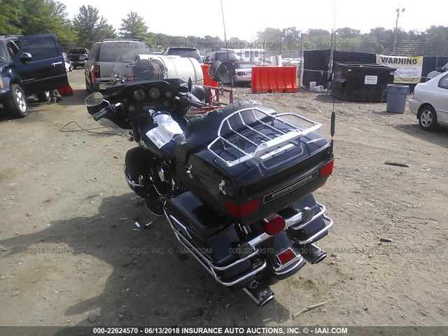 1HD1FCW186Y624626 - 2006 HARLEY-DAVIDSON FLHTCUI BLACK photo 3