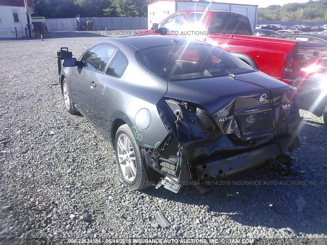 1N4BL24E98C226250 - 2008 NISSAN ALTIMA 3.5SE GRAY photo 3