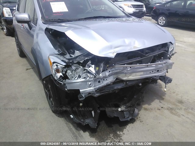 JF2GPABC1G8228321 - 2016 SUBARU CROSSTREK PREMIUM ვერცხლისფერი ფოტო 6