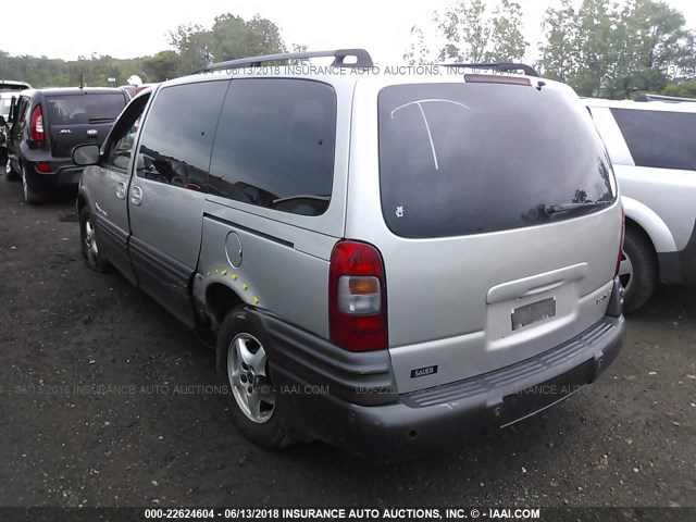 1GMDX03E04D241524 - 2004 PONTIAC MONTANA SILVER photo 3