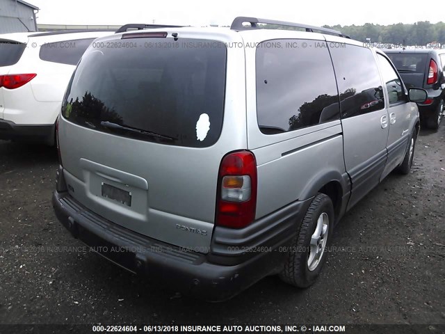 1GMDX03E04D241524 - 2004 PONTIAC MONTANA SILVER photo 4