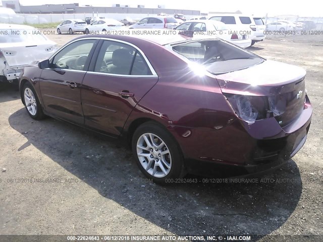 1G11C5SL2FF351295 - 2015 CHEVROLET MALIBU 1LT 栗色 照片 3