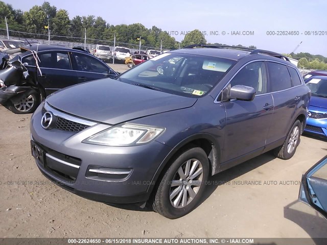 JM3TB38Y970114745 - 2007 MAZDA CX-9 GRAY photo 2