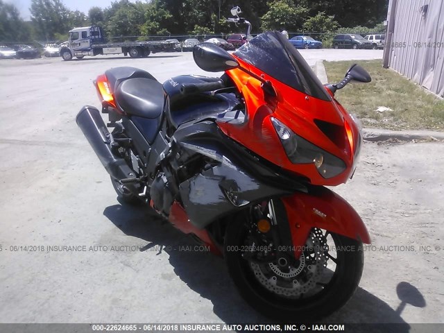 JKBZXNF19EA006418 - 2014 KAWASAKI ZX1400 F ORANGE photo 1