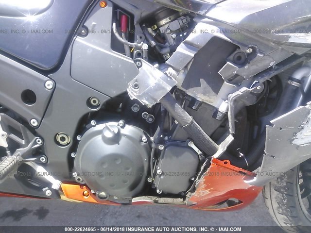 JKBZXNF19EA006418 - 2014 KAWASAKI ZX1400 F ORANGE photo 8