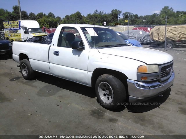 1GTEC14W2YE109866 - 2000 GMC NEW SIERRA C1500 WHITE photo 1