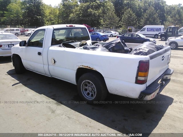 1GTEC14W2YE109866 - 2000 GMC NEW SIERRA C1500 WHITE photo 3