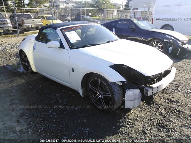 JN1BZ36A17M651269 - 2007 NISSAN 350Z ROADSTER WHITE photo 1