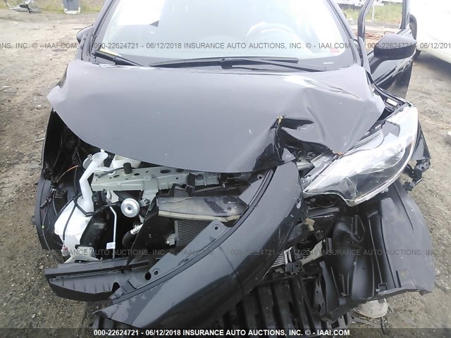 3N1CE2CP2HL353957 - 2017 NISSAN VERSA NOTE S/S PLUS/SV/SL/SR BLACK photo 10