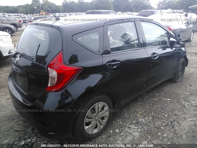 3N1CE2CP2HL353957 - 2017 NISSAN VERSA NOTE S/S PLUS/SV/SL/SR BLACK photo 4