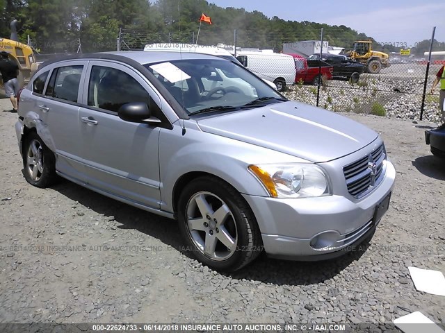 1B3HE78K27D289051 - 2007 DODGE CALIBER R/T SILVER photo 1