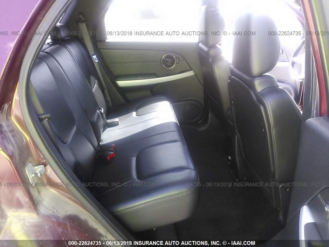 2CKDL33F786037195 - 2008 PONTIAC TORRENT BURGUNDY photo 8