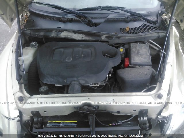 3GNCA13B09S519902 - 2009 CHEVROLET HHR LS TAN photo 10
