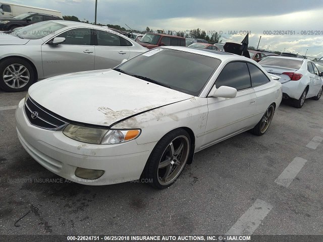 2T1CF22PXXC175664 - 1999 TOYOTA CAMRY SOLARA SE/SLE თეთრი ფოტო 2
