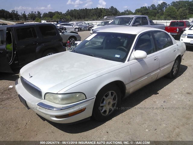 1G4CW52KXY4163603 - 2000 BUICK PARK AVENUE  WHITE photo 2