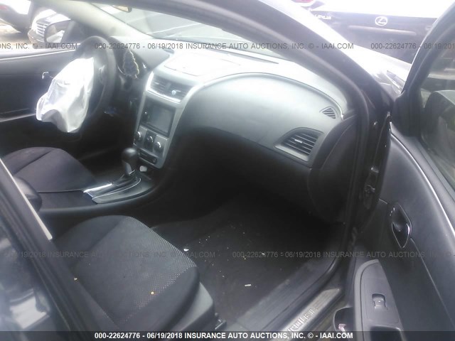 1G1ZC5E19BF147455 - 2011 CHEVROLET MALIBU 1LT შავი ფოტო 5
