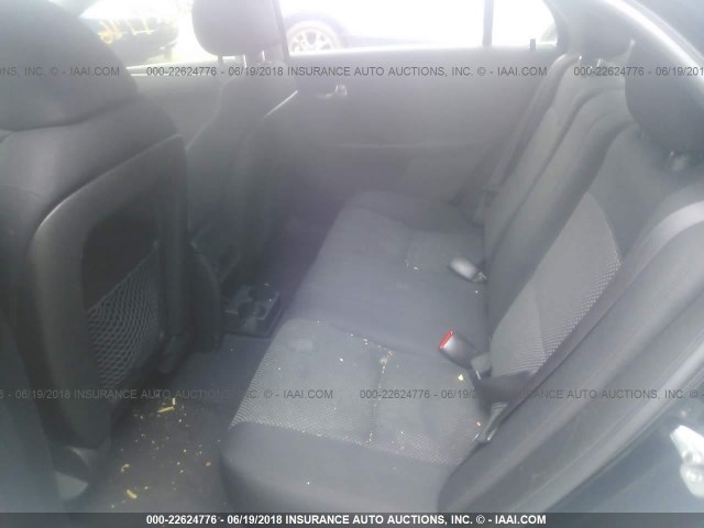 1G1ZC5E19BF147455 - 2011 CHEVROLET MALIBU 1LT შავი ფოტო 8