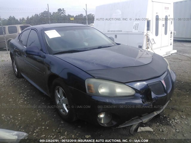 2G2WP552281119105 - 2008 PONTIAC GRAND PRIX BLUE photo 1