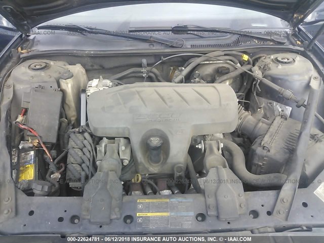 2G2WP552281119105 - 2008 PONTIAC GRAND PRIX BLUE photo 10