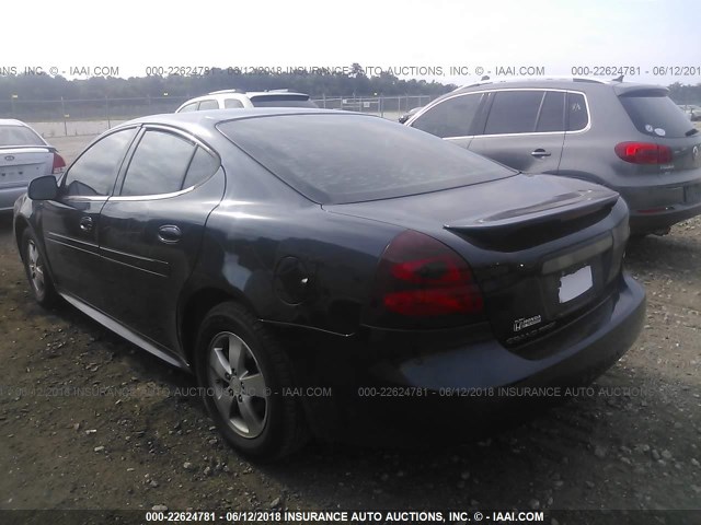 2G2WP552281119105 - 2008 PONTIAC GRAND PRIX BLUE photo 3