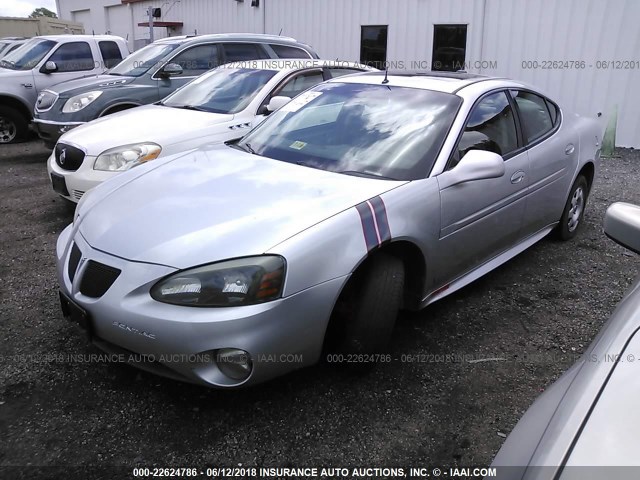 2G2WR524141100684 - 2004 PONTIAC GRAND PRIX GTP Gümüş foto 2