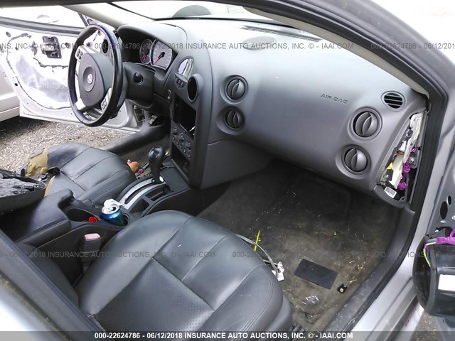 2G2WR524141100684 - 2004 PONTIAC GRAND PRIX GTP Gümüş foto 5