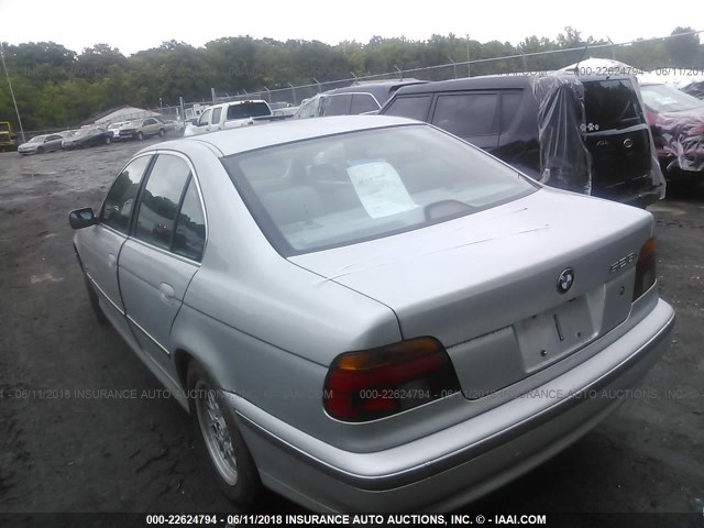 WBADM6340YGU22972 - 2000 BMW 528 I AUTOMATIC SILVER photo 3