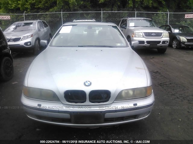 WBADM6340YGU22972 - 2000 BMW 528 I AUTOMATIC SILVER photo 6