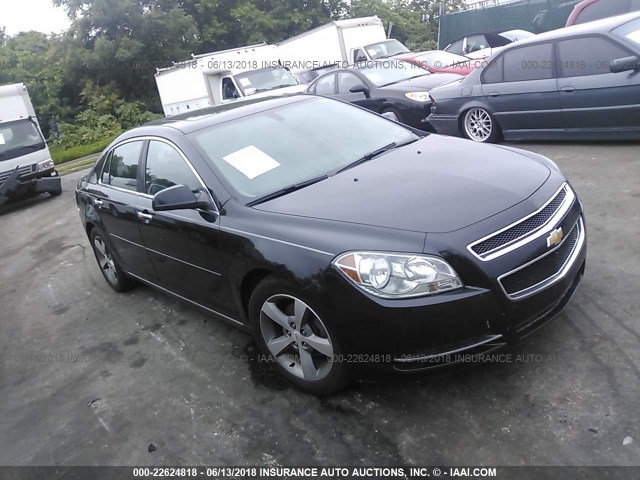 1G1ZC5EU2CF119640 - 2012 CHEVROLET MALIBU 1LT 黑色 照片 1