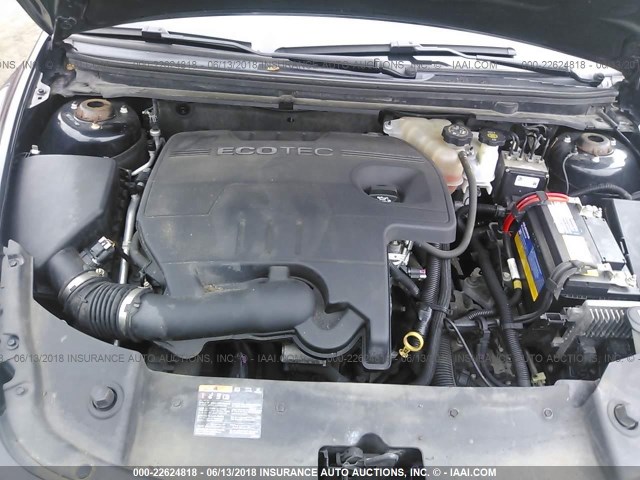 1G1ZC5EU2CF119640 - 2012 CHEVROLET MALIBU 1LT 黑色 照片 10