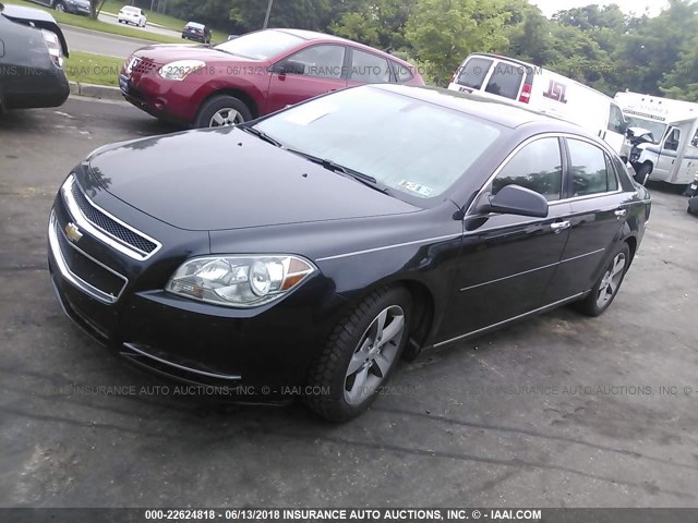 1G1ZC5EU2CF119640 - 2012 CHEVROLET MALIBU 1LT 黑色 照片 2