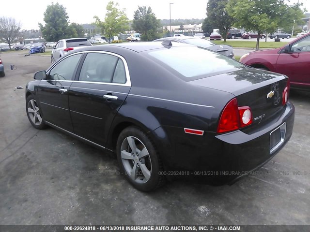 1G1ZC5EU2CF119640 - 2012 CHEVROLET MALIBU 1LT 黑色 照片 3