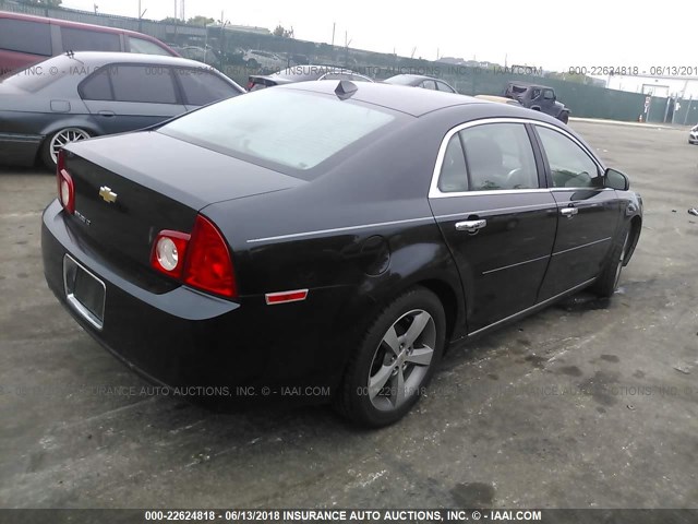 1G1ZC5EU2CF119640 - 2012 CHEVROLET MALIBU 1LT 黑色 照片 4