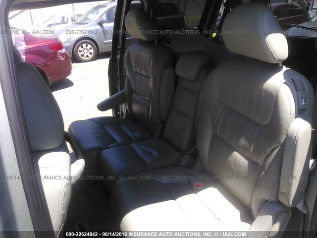 5FNRL38767B003966 - 2007 HONDA ODYSSEY EXL GRAY photo 8