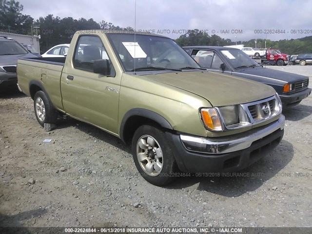 1N6DD21S8WC315084 - 1998 NISSAN FRONTIER XE GREEN photo 1