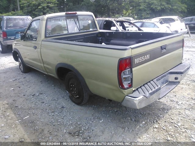1N6DD21S8WC315084 - 1998 NISSAN FRONTIER XE GREEN photo 3