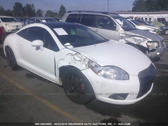 4A31K5DF0CE005634 - 2012 MITSUBISHI ECLIPSE GS SPORT WHITE photo 1