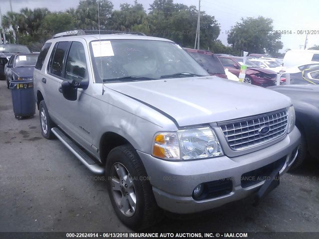 1FMZU63K05UA96784 - 2005 FORD EXPLORER XLT/XLT SPORT/NBX SILVER photo 6