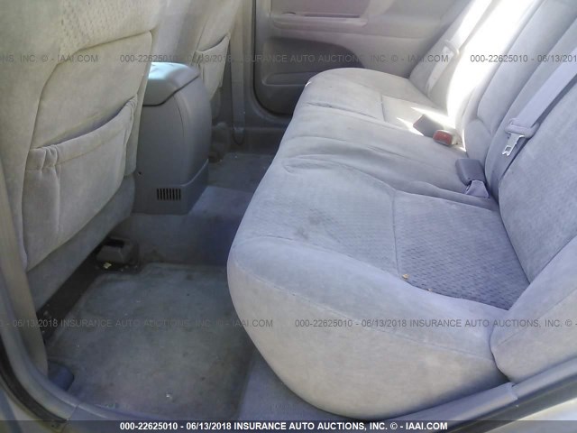 4T1BE32K94U370030 - 2004 TOYOTA CAMRY LE/XLE/SE ვერცხლისფერი ფოტო 8